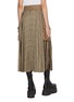 Back View - Click To Enlarge - SACAI - Pindowpane Pleated Midi Skirt