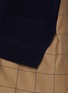  - SACAI - Two Toned Hybrid Cardigan Blazer
