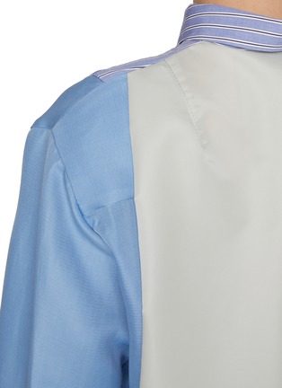  - SACAI - Three Toned Hybrid Sculpted Shirt