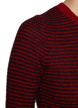  - BARRIE - Tweed Effect Stripe Mini Dress