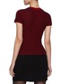 Back View - Click To Enlarge - BARRIE - Tweed Effect Stripe T-shirt