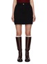 Main View - Click To Enlarge - BARRIE - Cashmere Denim Miniskirt