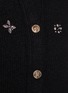  - BARRIE - Embroidered Flowers Chunky Cardigan