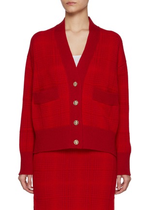 BARRIE | Timeless Checked Cardigan
