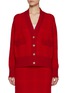 Main View - Click To Enlarge - BARRIE - Timeless Checked Cardigan
