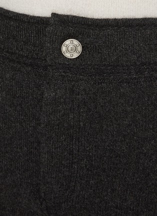  - BARRIE - Cashmere Cotton Mini Denim Skirt