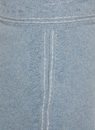  - BARRIE - Cashmere Cotton Mini Denim Skirt