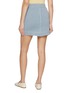 Back View - Click To Enlarge - BARRIE - Cashmere Cotton Mini Denim Skirt