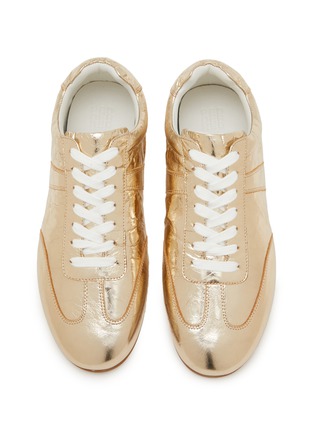 Detail View - Click To Enlarge - PEDDER RED - Benjamin Low Top Leather Sneakers