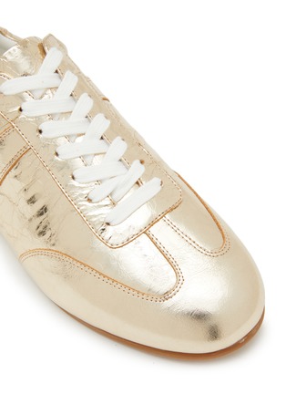 Detail View - Click To Enlarge - PEDDER RED - Benjamin Low Top Leather Sneakers