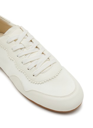 Detail View - Click To Enlarge - PEDDER RED - Parker Satin Women's Sneakers