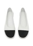 Detail View - Click To Enlarge - PEDDER RED - Nico Leather Ballerina Flats