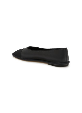  - PEDDER RED - Nico Leather Ballerina Flats