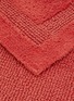 Detail View - Click To Enlarge - ABYSS & HABIDECOR - Super Pile Reversible Bath Mat — Chili