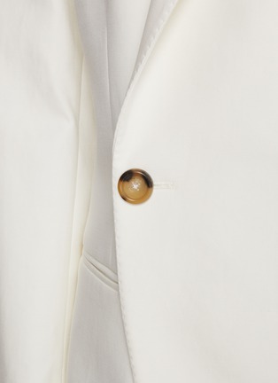  - ARMARIUM - Hubby Notch Lapel Cotton Blazer