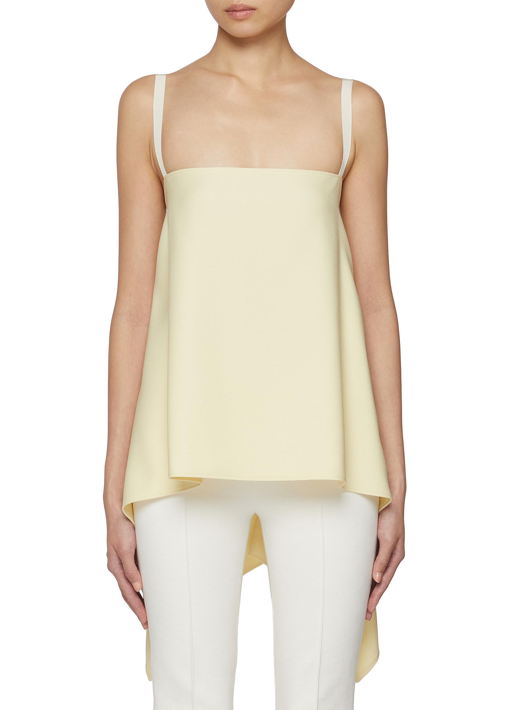 ARMARIUM | Mirta Open Back Virgin Wool Top