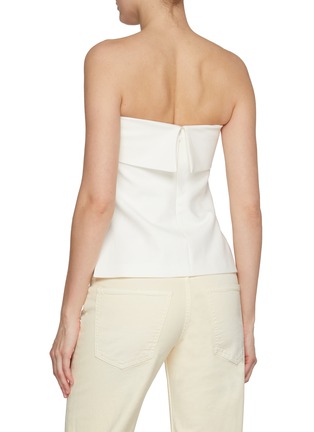 Back View - Click To Enlarge - ARMARIUM - Cecile Off-the-Shoulder Cotton Top