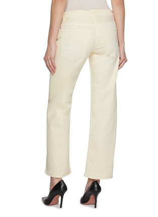 Back View - Click To Enlarge - ARMARIUM - Fergus Five Pocket Cropped Jeans