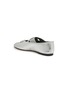  - PEDDER RED - Bella Metallic Leather Ballerina Flats