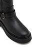 Detail View - Click To Enlarge - PEDDER RED - Julia Buckled Leather Tall Boots