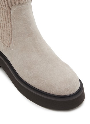 Detail View - Click To Enlarge - PEDDER RED - Joy Suede Ankle Boots