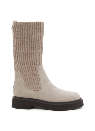 Main View - Click To Enlarge - PEDDER RED - Joy Suede Ankle Boots