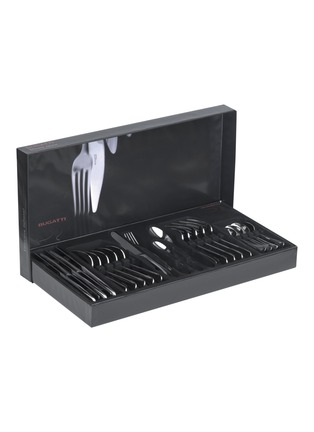 Main View - Click To Enlarge - CASA BUGATTI - Natura Stainless Steel Shining Finish Cutlery Set of 24 — Steel