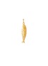 Main View - Click To Enlarge - ALHAJA - Sardinas 24K Gold Plated Brass Charm