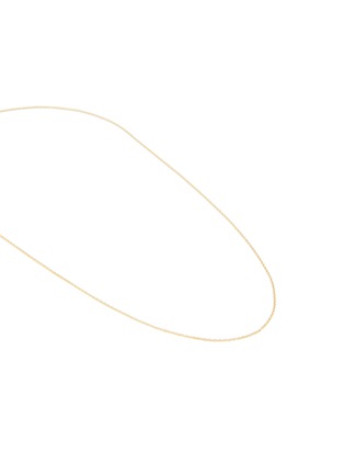 Detail View - Click To Enlarge - ALHAJA - Roma 24K Gold Plated Brass Long Turquoise Stone Chain