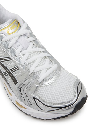 Detail View - Click To Enlarge - ASICS - Leather Textile Unisex Sneakers