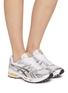 Figure View - Click To Enlarge - ASICS - Leather Textile Women's Sneakers