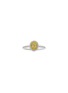 Main View - Click To Enlarge - LC COLLECTION JEWELLERY - Yellow Diamond 18K White Gold Ring — HK 13
