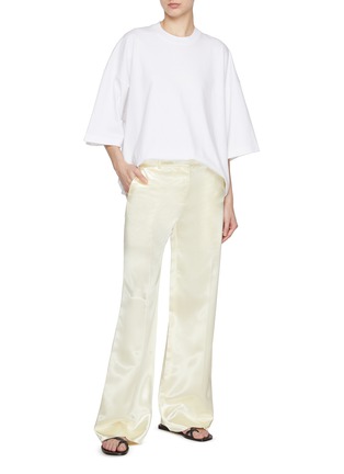 Figure View - Click To Enlarge - THE ROW - Encore Satin Trousers