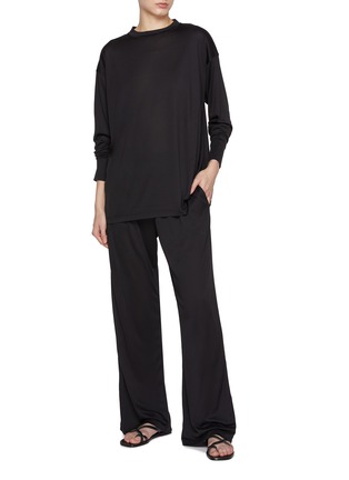 Figure View - Click To Enlarge - THE ROW - Wapi Silk T-shirt