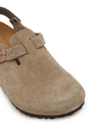 Detail View - Click To Enlarge - BIRKENSTOCK - Tokio Leve Suede Clogs