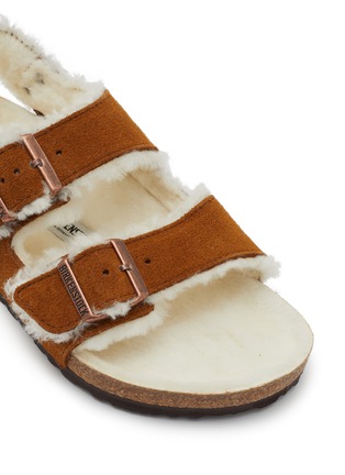 Detail View - Click To Enlarge - BIRKENSTOCK - Milano Suede Shearling Sandals