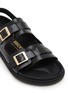 Detail View - Click To Enlarge - BIRKENSTOCK - Cannes EXQ Leather Sandals