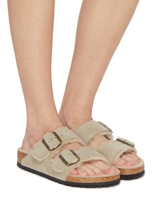 Figure View - Click To Enlarge - BIRKENSTOCK - Arizona Suede Sandals