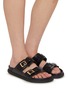 Figure View - Click To Enlarge - BIRKENSTOCK - St Barths Leather Sandals