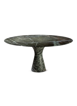 Main View - Click To Enlarge - ALINEA DESIGN OBJECTS - Angelo M Round Dining Table — Picasso Green