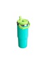 Detail View - Click To Enlarge - STANLEY - The IceFlow™ Straw Tumbler 30OZ — Tropical Teal