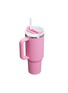Detail View - Click To Enlarge - STANLEY - The Quencher H2.0 FlowState™ Tumbler 40 Oz — Peony