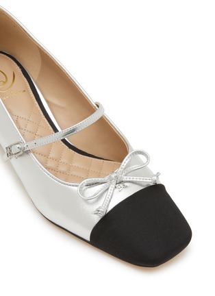 Detail View - Click To Enlarge - SAM EDELMAN - Thora 50 Leather Mary Jane Pumps
