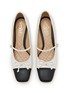 Detail View - Click To Enlarge - SAM EDELMAN - Thora 50 Leather Mary Jane Pumps