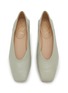 Detail View - Click To Enlarge - SAM EDELMAN - Kasy Leather Ballerina Flats