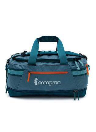 Main View - Click To Enlarge - COTOPAXI - Allpa 50L Duffle Bag — Blue Spruce/Abyss