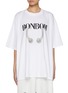 Main View - Click To Enlarge - BONBOM - Fedro Oversized Graphic Print Cotton T-Shirt