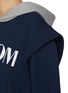  - BONBOM - Delfin Layered Sleeves Cotton Blend Hoodie