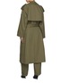 Back View - Click To Enlarge - BONBOM - Daria Cotton Linen Blend Trench Coat