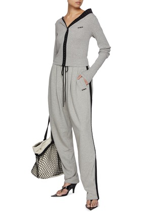 Figure View - Click To Enlarge - BONBOM - Guido Cotton Blend Sweatpants